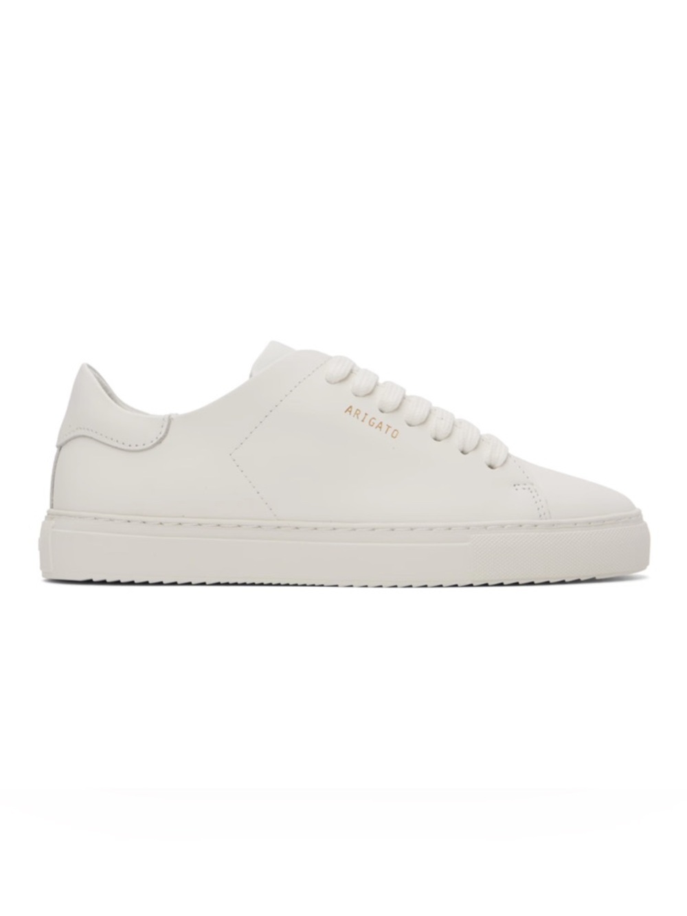 Axel Arigato Clean 90 White Leather Sneakers Minimalist Sneakers 7.5